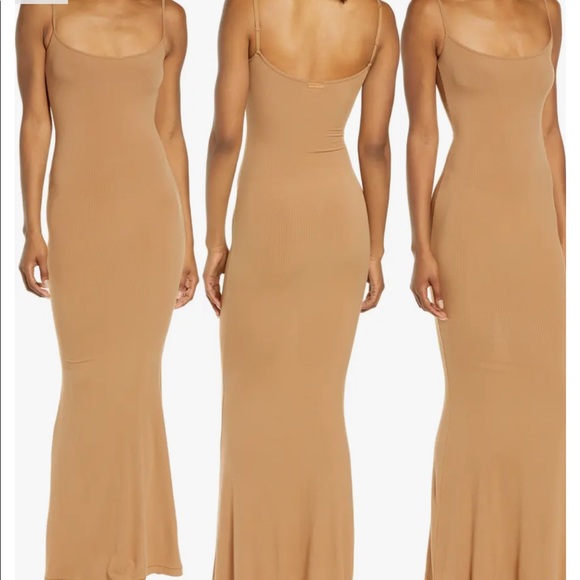 SKIMS Dresses & Skirts - Skims Ribbed Long Slip dress